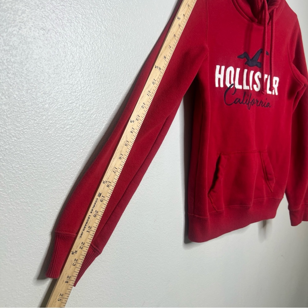 Hollister Bunlde of 2 Red & Gray Casual Pull over Hoodie Women’s Size XS - Picture 9 of 16